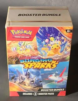 Pokemon TCG: S&V Surging Sparks Factory Sealed Booster Bundle Box 6-Packs - Image 1