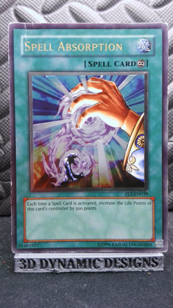 | Yugioh Spell Absorption FET-EN039 Ultimate Rare Flaming Eternity HP 🔥 | - Image 1