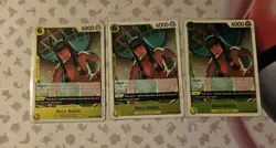 One piece Emperors in The New world op09-107 Nico Robin R Nm Eng set of 3 - Image 1