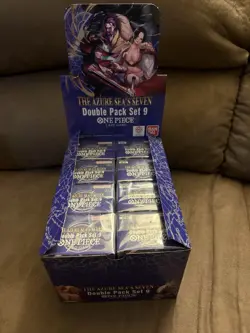 One Piece- Double Pack Set Vol. 9- Lot of 8 with Display ✅IN HAND! ✅Brand new! - Image 1