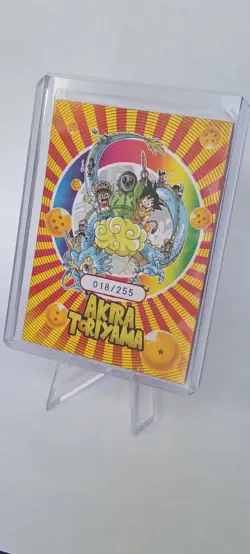 Son Goku MAX Dragon Ball Akira Toriyama /255 serial card - Image 2