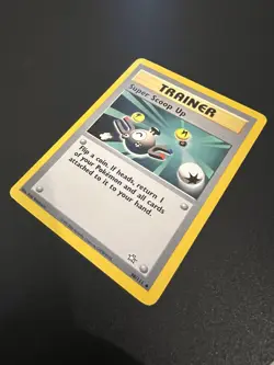 Super Scoop Up 98/111 Neo Genesis Unlimited 2000 Pokemon Card Uncommon LP - Image 3