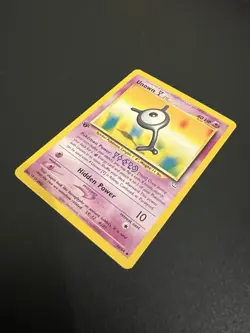 Unown Y 40/64 Neo Revelation 1st Edition 2001 Pokemon Card Uncommon NM - Image 4
