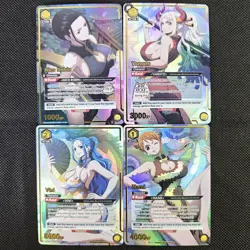 4×One Piece Doujin Card Chinese Series New Goddess Stroy Waifu Custom Holo DIY - Image 1