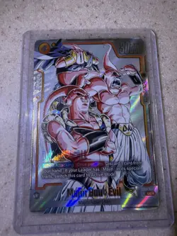 Bandai Dragon Ball Super SB01 Majin Buu: Evil SB01-036 Battle Card Holo - Image 1