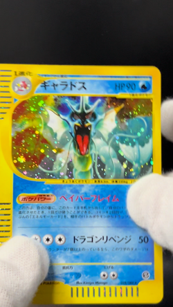 Pokemon Card Gyarados e-series Skyridge 028/088 Holo Japanese 2002 - Image 2