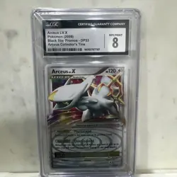 Pokemon TCG Arceus LV.X Black Star Promos DP53 2009 CGC 8 Level-Up Promo Card - Image 1