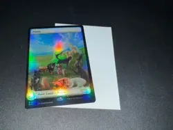 [1x] Plains (1513) - Foil Near Mint, English Secret Lair MTG Magic - Cats Dogs - Image 1