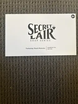 Magic The Gathering - Secret Lair Ft. Peach Momoko - Rainbow FOIL Factory Sealed - Image 1