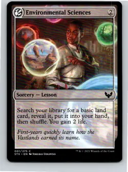 Magic the Gathering Environmental Sciences Strixhaven: School of Mages MTG - Image 1