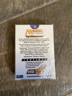 (NEW) 1998 🔥 Magic The Gathering Portal Second Age Spellweaver Deck SEALED - Image 2