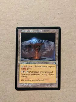 Volrath’s Stronghold - Stronghold - Legendary Land - Lightly Played (LP) MTG - Image 1