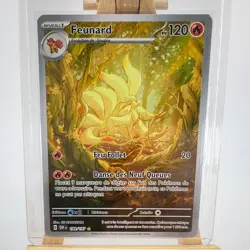 Feunard 199/197 AR Carte Pokemon EV03 Flammes Obsidiennes EV3 - Image 1