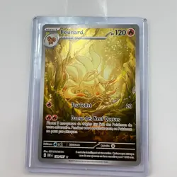 Feunard 199/197 AR Carte Pokemon EV03 Flammes Obsidiennes EV3 - Image 3