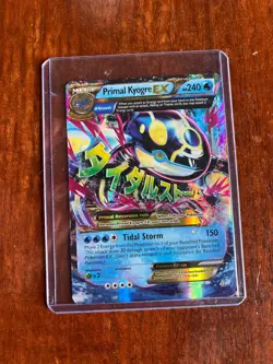 Primal Kyogre EX 55/160 - Pokemon TCG XY Primal Clash - Full Art Holo - Lightly - Image 1
