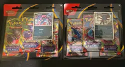 Pokemon TCG - Phantasmal Flames Triple Blister 2x (1x Weavile&1x Sneazel) - New - Image 1