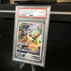 Galarian Zapdos 188/172 Vstar S12a FA PSA 10 Japanese Pokemon US SHIP - Image 3