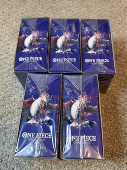 Lot Of 5 ONE PIECE TCG OP-14: The Azure Sea’s Seven Double Pack Set Vol. 9 - Image 4