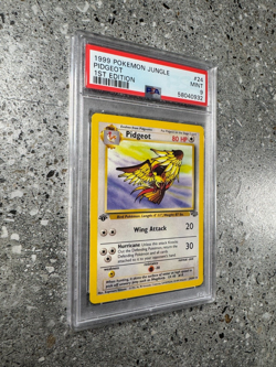 Pokemon TCG Cards 1st Edition Pidgeot 24/64 Jungle Rare PSA 9 MINT - Image 3