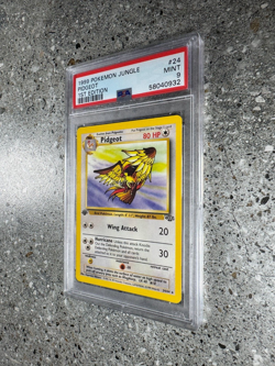 Pokemon TCG Cards 1st Edition Pidgeot 24/64 Jungle Rare PSA 9 MINT - Image 4