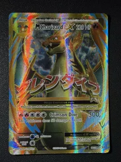 Pokemon TCG Mega-Charizard-EX XY Evolutions Holo Full Art Card 101/108 - Image 2