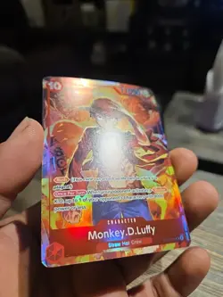 Monkey.D.Luffy (Treasure Booster Set) ST10-006 One Piece Promotion Cards Foil - Image 3
