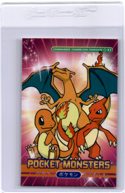 Charizard Charmeleon Charmander Pokemon Card - Image 1