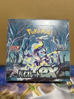 Violet ex SV1v Sealed Booster Box Japanese Pokemon Card Game - Image 1