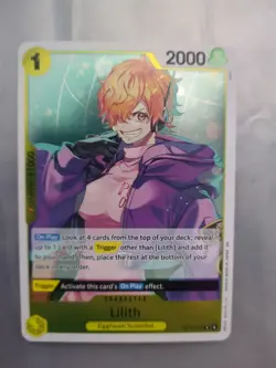 Lilith OP13-113 Foil Rare Carrying On His Will One Piece Card Game - Image 1