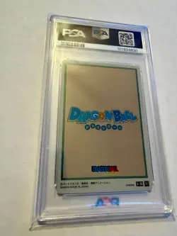 2024 Itajaga Dragon Ball Card Vol.5 5-30 SON GOKU & FRIENDS BULMA PSA 10 - Image 2
