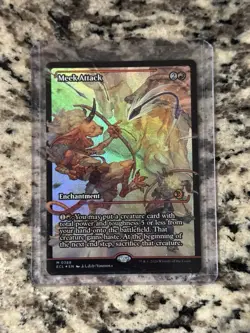 Meek Attack (388) - FOIL - Showcase M MTG Lorwyn Eclipsed - NM/M - Image 1