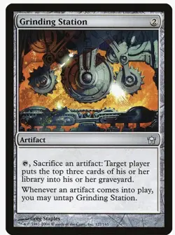 NM - Grinding Station - Reg - Magic the Gathering: 5th Dawn - Free Ship - Image 1
