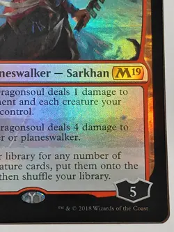 Sarkhan, Dragonsoul Core Set 2019 Foil - Image 4