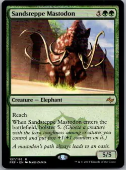 #137 Sandsteppe Mastodon Fate Reforged Rare - Image 1