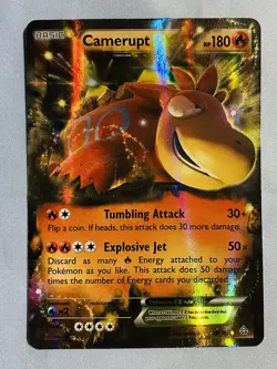 Pokemon TCG - Camerupt EX - 29/160 - Ultra Rare - XY: Primal Clash [Near Mint] - Image 1