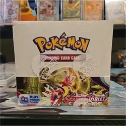 Pokemon TCG Scarlet & Violet Booster Box 36 Packs English - Image 1