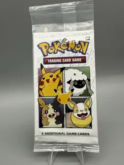 Pokemon TCG Celebrations 25th Anniversary General Mills Cereal Booster Pack - Image 1