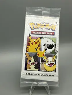 Pokemon TCG Celebrations 25th Anniversary General Mills Cereal Booster Pack - Image 1