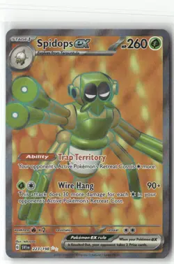 Pokemon Spidops ex Ultra Rare SV01: Scarlet & Violet Base Set 223/198 - Image 1