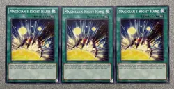 Magician's Right Hand MACR-EN049 (x3) Maximum Crisis Unlimited Edition NM - Image 1