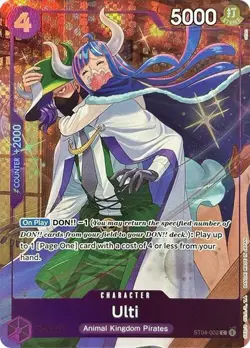 One Piece English - Ulti - Best Selection Vol. 3 ST04-002 - Alt Art - Image 1