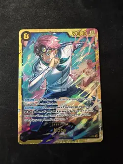 Koby OP11-119 SEC a Fist of Divine Speed One Piece CCG English NM - Image 1