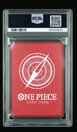 2025 ONE PIECE PROMOS DODGERS X ONE PIECE NIGHT #010 MONKEY D. LUFFY PSA 10 - Image 2