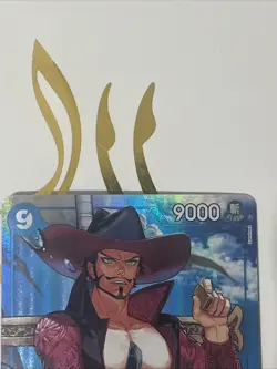 One Piece TCG Dracule Mihawk OP01-070 SR* Alt Art - Image 3