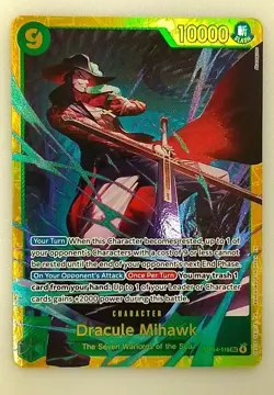 One piece TCG OP14-119 Dracule Mihawk (SEC) - - The Azure Sea's Seven (OP14) - Image 1