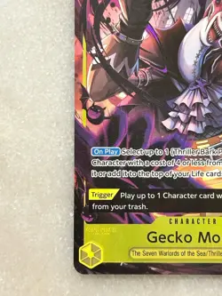 Gecko Moria OP14-104 SR Alt Art One Piece TCG English - Image 5