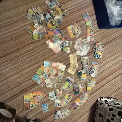 Bundle of Mixed Pokemon Trading Cards - every thing in photos - Image 1