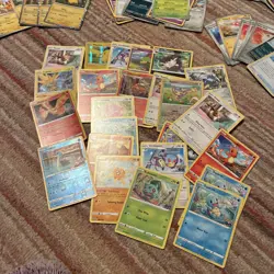 Bundle of Mixed Pokemon Trading Cards - every thing in photos - Image 2