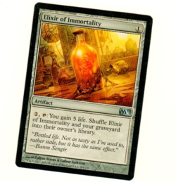 Elixir Of Immortality M13 Magic The Gathering Single Card - Image 1