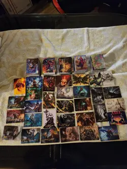 MTG HUGE LOT 800+ Art Series Cards (30 Gold foil Signatures included) - Image 1